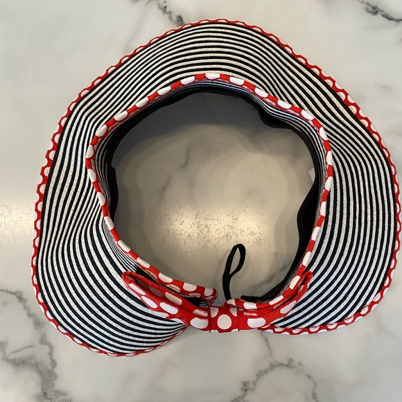Disney parks sun hat,  Minnie Mouse women’s sun hat,packable. - Picture 5 of 16